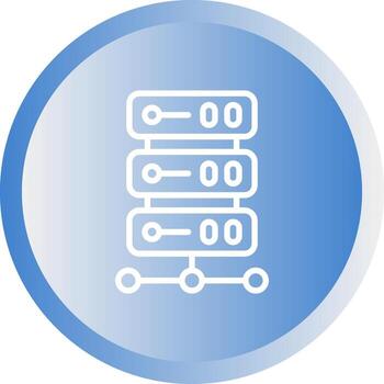 icono de vector de base de datos