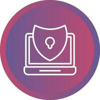 Antivirus Software Vector Icon