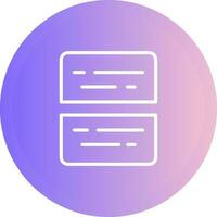 Document Split Vector Icon