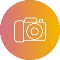 DSLR Camera Vector Icon