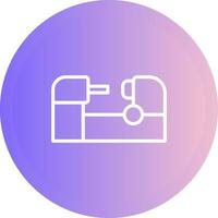 Lathe Vector Icon