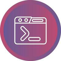 Command Prompt Vector Icon