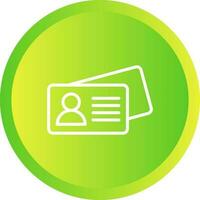 Business Card Vector Icon