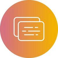 Document Insert Section Vector Icon