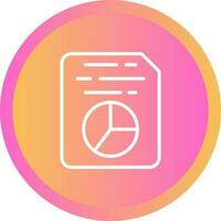 Document Insert Diagram Vector Icon