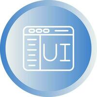 User Interface Vector Icon