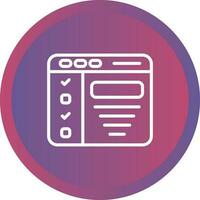 Design Brief Vector Icon