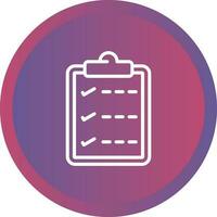 Task list with checkmarks Vector Icon