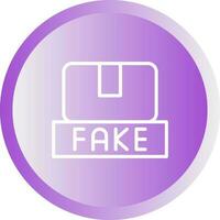 Counterfeit Products Vector Icon