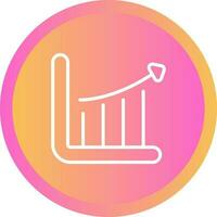 Chart Arrow Grow Vector Icon