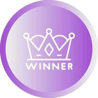 Winner Vector Icon