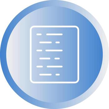 documento alinear izquierda vector icono