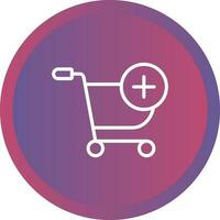 Shoping Cart Add Vector Icon