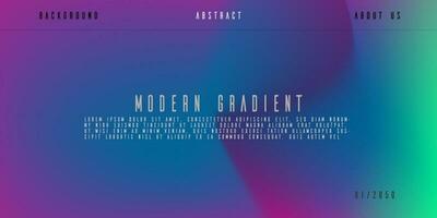 Abstract color gradient, modern blurred background and texture, template with an elegant design concept, minimal style composition, Trendy Gradient  for your graphic design vector