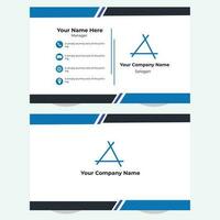 creative business card template design vector