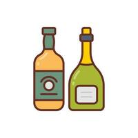 Liquor icon in vector. Illustration vector