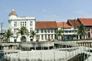 jakarta, indonesia-23 april 2023 museum fatahilah kota tua photo