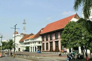 jakarta, indonesia-23 april 2023 museum fatahilah kota tua photo