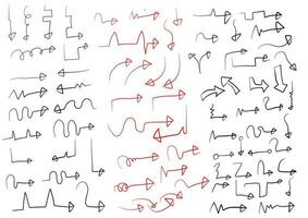 Set of vector hand drawning arrows.directions signs or symbols,arrow,firework,bow,tail, heart, set,line ,love,speech bubble,pointer,Vector hand drawning arrows and direction concept.