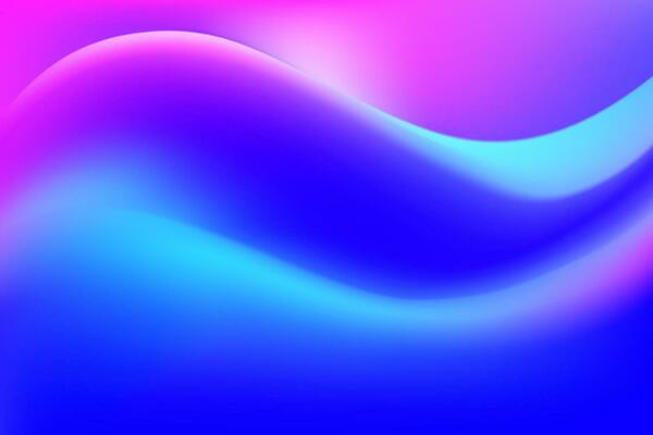 Trendy Gradient Wave Background
