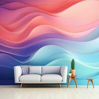 Abstract Gradient Patterns for Modern Wallpapers  Digital Illustrations photo