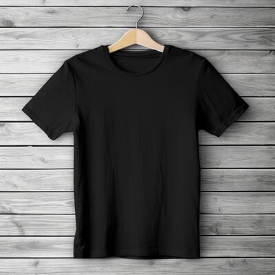 Black T Shirt Mockup Stock Photos, Images and Backgrounds for Free Download