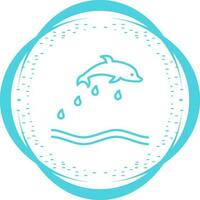 Dolphin Vector Icon