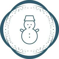 Snowman Vector Icon