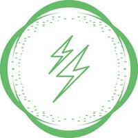 Lightning Vector Icon