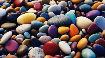 Illustration of small sea stone pebble background, photo