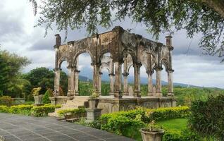 An old ruin monument from Bali photo