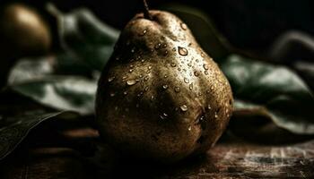 frescura de naturaleza generosidad maduro, orgánico, vegetariano alimento, sano comiendo generado por ai foto