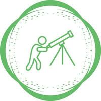 Adjusting Telescope Vector Icon