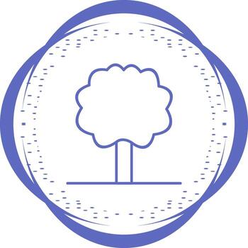 icono de vector de árbol