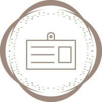 Pass Card Vector Icon