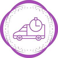 Time Based Delivery Vector Icon