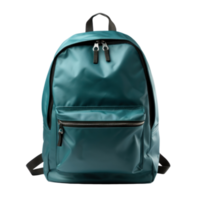 School backpack isolated. Illustration AI Generative png