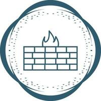 Firewall Vector Icon