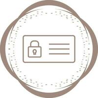 Protected Card Vector Icon