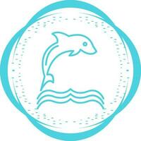 Dolphin Vector Icon