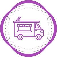 Bakery Truck Vector Icon