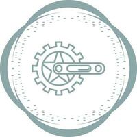 Crankset Vector Icon