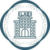 icono de vector de laboratorio