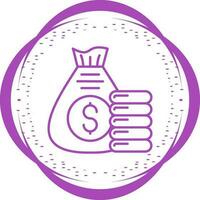 Money Bag Vector Icon