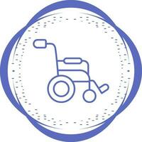 Wheel Chair Vector Icon