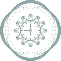 icono de vector de reloj