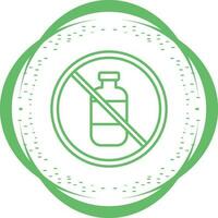 No Liquids Vector Icon