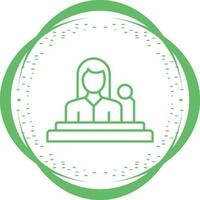 Lectern Vector Icon