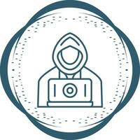 Hacker Vector Icon