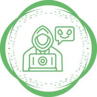 Cyber Attack Vector Icon